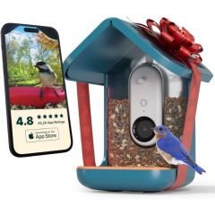 Bird Buddy Smart Bird Feeder with Solar Roof