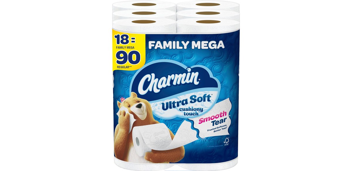 Charmin Ultra Soft Cushiony Touch Toilet Paper Charmin Ultra Soft Cushiony Touch Toilet Paper