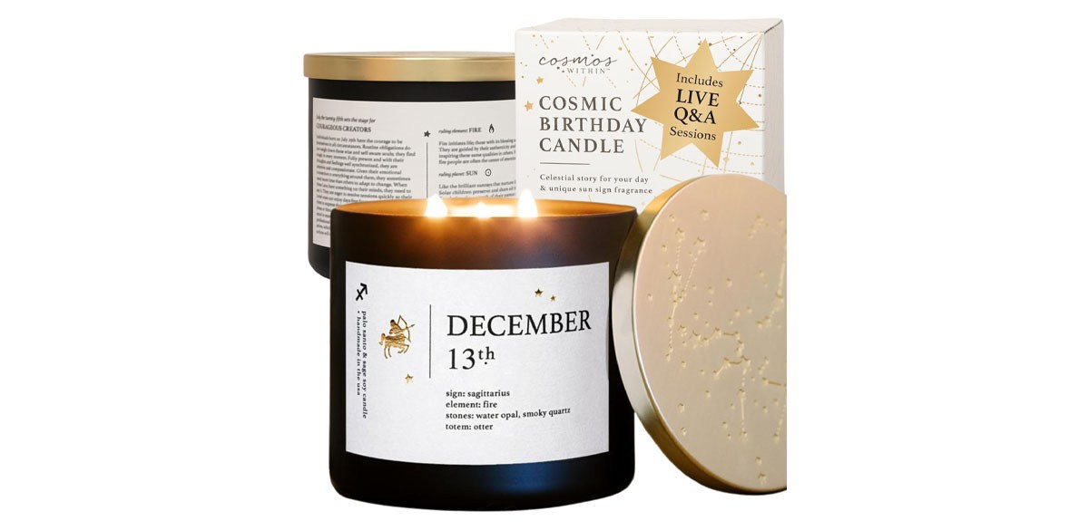 Personalized Zodiac Candle Personalized Zodiac Candle