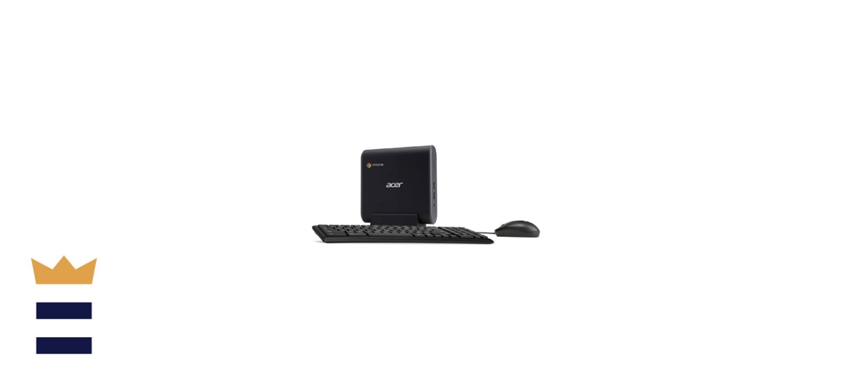 Acer Chromebox CXI3 Miniature Desktop Computer With Keyboard and Mouse