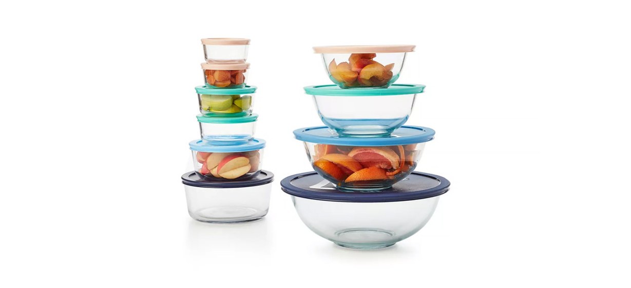 Best Pyrex Eight-piece Mixing Bowl Set