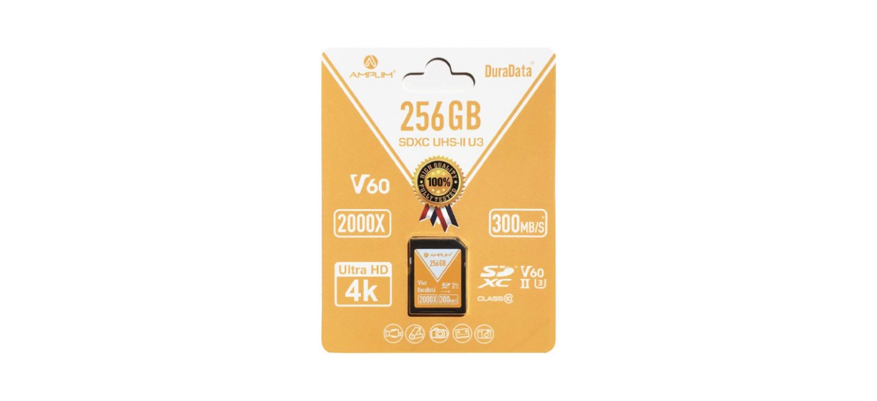 Amplim V60 UHS-II SD SDXC Card