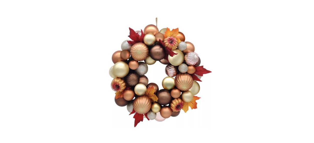 Best Celebrate Together Fall Ornament Wreath 