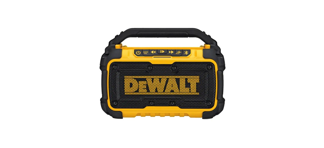 Best DeWalt 20-Volt Max Bluetooth Speaker Best DeWalt 20-Volt Max Bluetooth Speaker