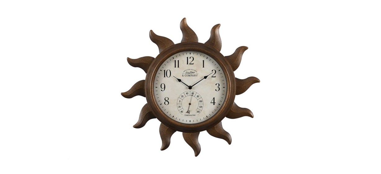 best FirsTime Co. Sundeck Outdoor Clock