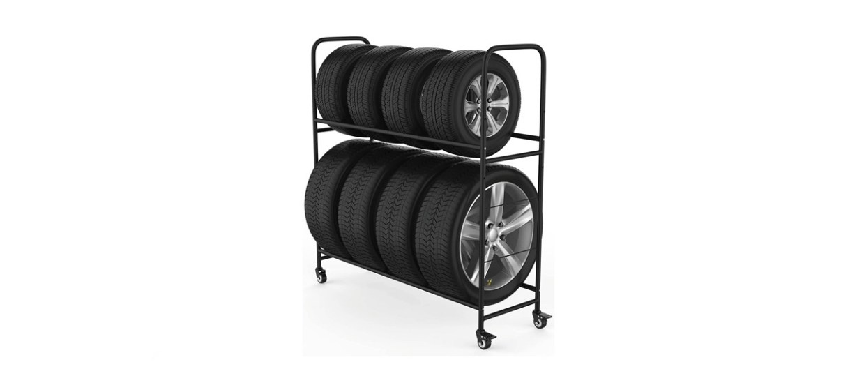 best Steelaid Mobile Tire Rack