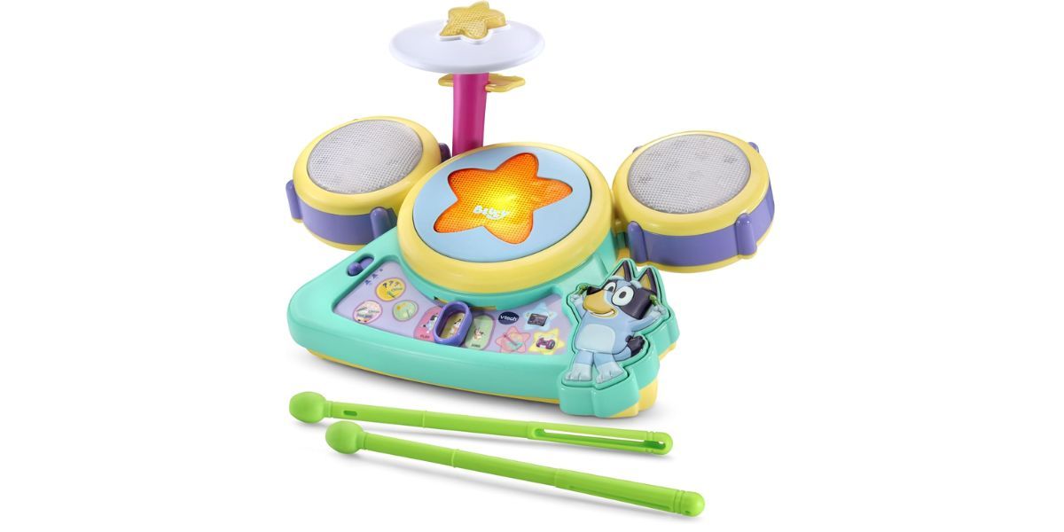 VTech Bluey Hooray Drum Set VTech Bluey Hooray Drum Set