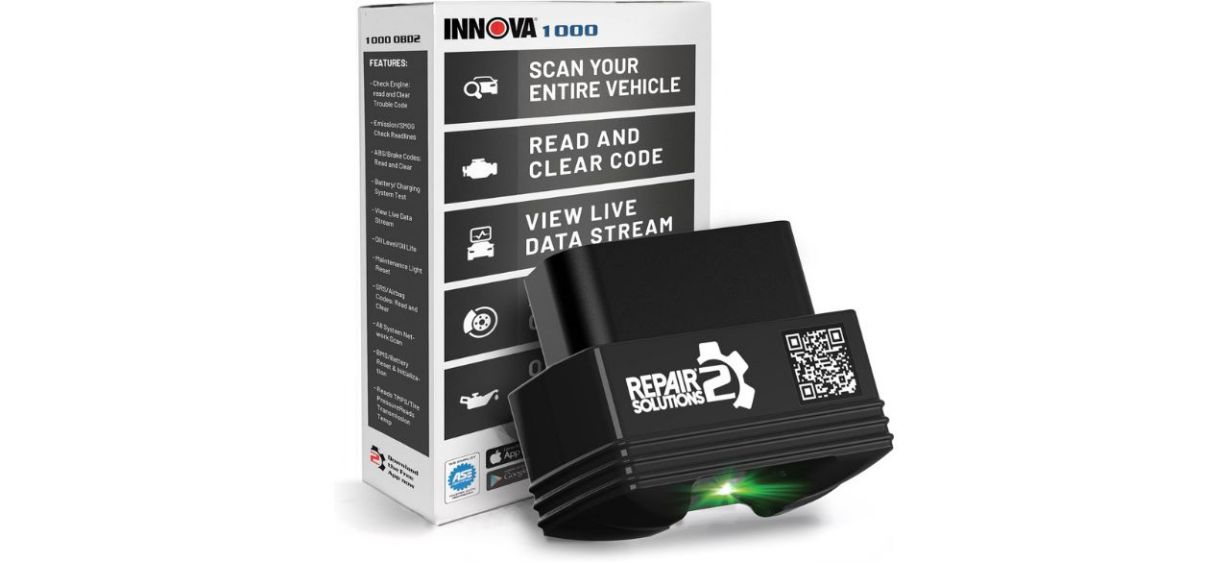 Innova 1000 OBD2 Scanner on white background Innova 1000 OBD2 Scanner on white background