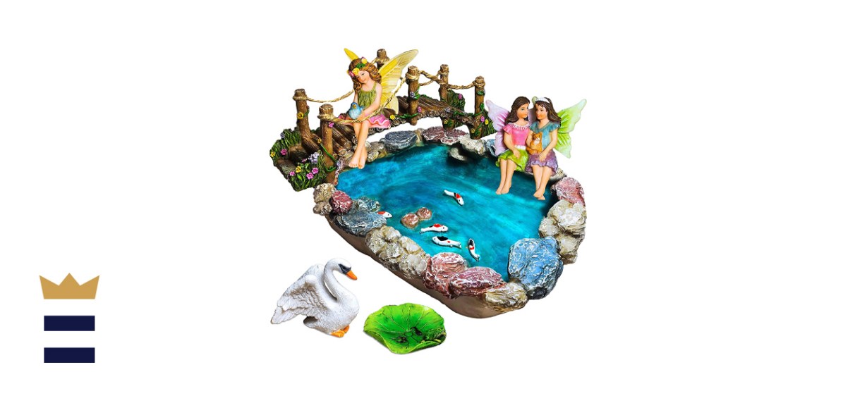 Mood Lab Miniature Bridge Fairy Garden Figurines