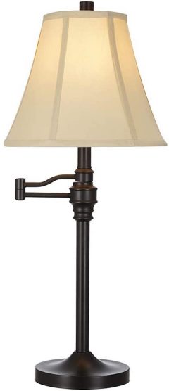 Catalina Lighting 2-Way Adjustable Swing Arm Table Lamp