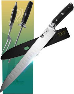 Dalstrong Gladiator Series Carving Knife and Fork Set