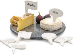 RSVP International Porcelain Cheese Markers