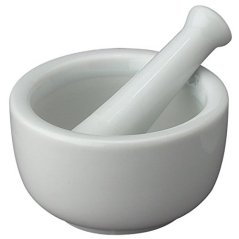 HIC Porcelain Mortar and Pestle