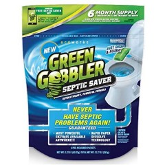 Green Gobbler Septic Saver Bacteria Enzyme Pacs