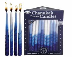 Rite Lite Blue and White Hanukkah Candles