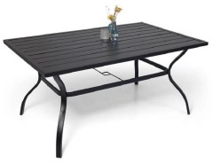 Red Barrel Studio Saraiah Rectangular Outdoor Dining Table