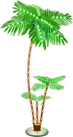 OUSHENG Lighted Palm Tree