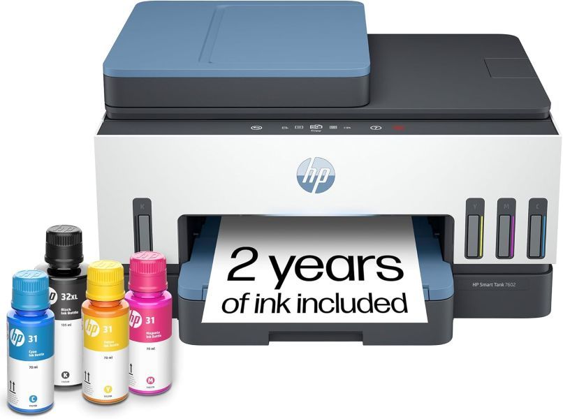 HP Smart Tank 7602 Wireless All-in-One Ink Tank Printer