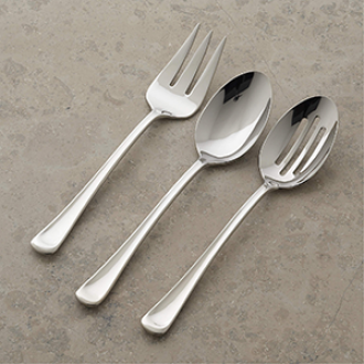 Crate & Barrel Scoop 3-Piece Serving Set