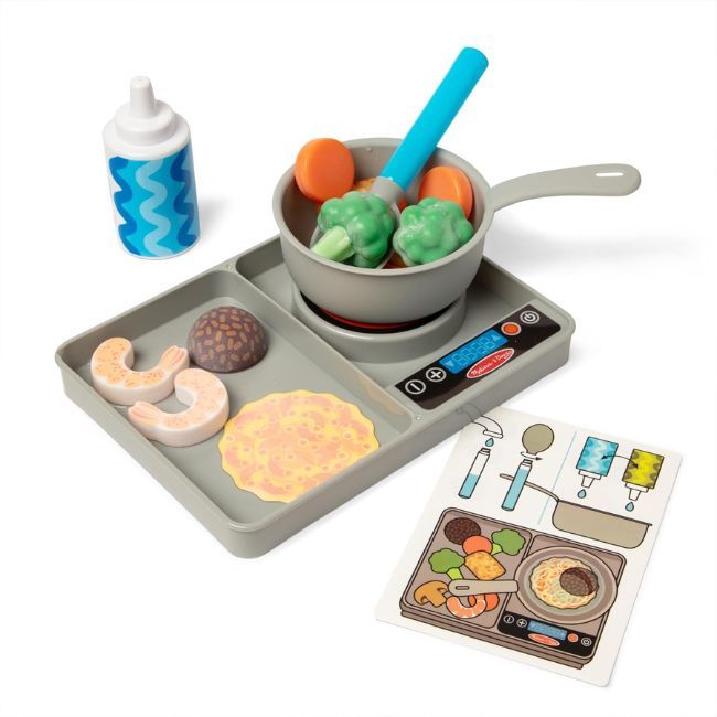 Melissa & Doug Simmer & Stir Stovetop Play Set