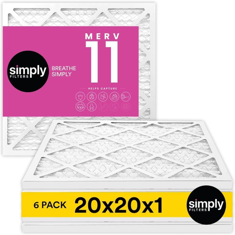 Simply Filters 20x20x1 MERV 11, MPR 1000 Air Filter