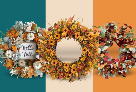 Affordable fall wreaths that get you ready for the season (without the giant price tag)