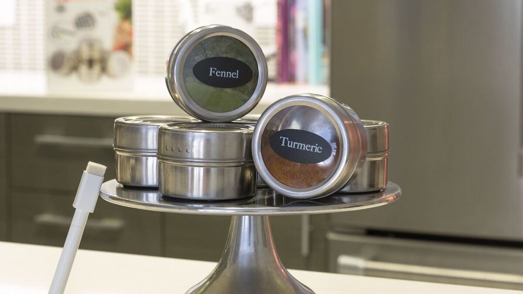 Best Magnetic Spice Rack on : Roysili Magnetic Spice Rack - Forbes  Vetted