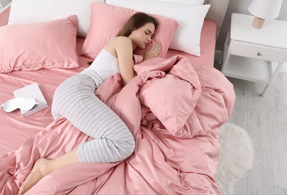 Best pink bed sheets
