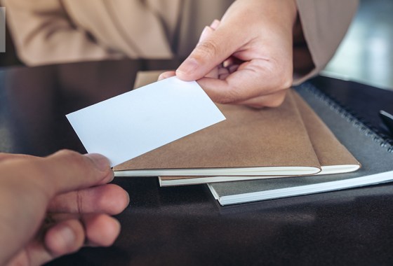Best business thank-you card