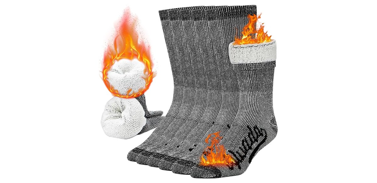 Alvada Merino Wool Hiking Socks