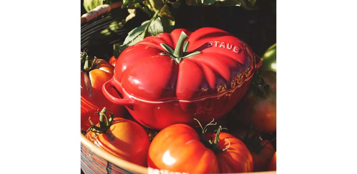 Staub Ceramic 16-oz Petite Tomato Cocotte