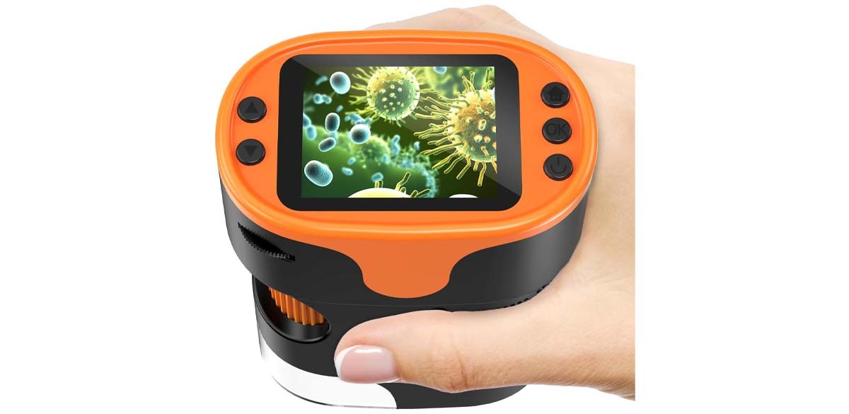 1000X Handheld Microscope for Kids