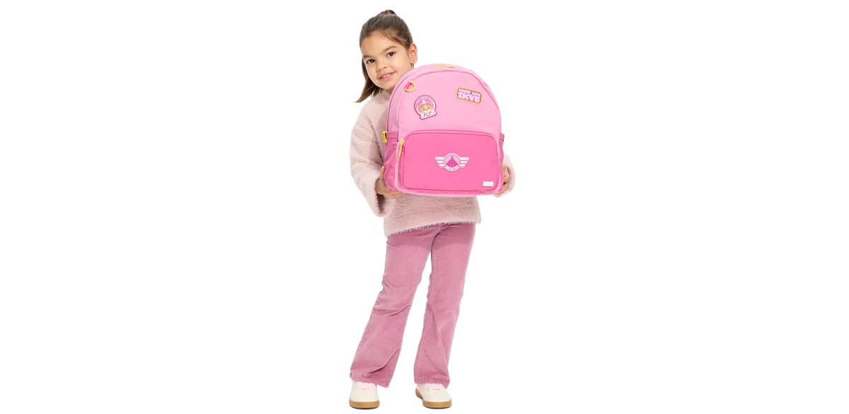 Away x PAW Patrol Kids Backpack in Skye Pilot Pink