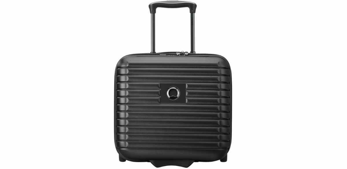 DELSEY PARIS Cruise 3.0 Hardside Underseater Carry On Luggage with 2 Wheels, Black