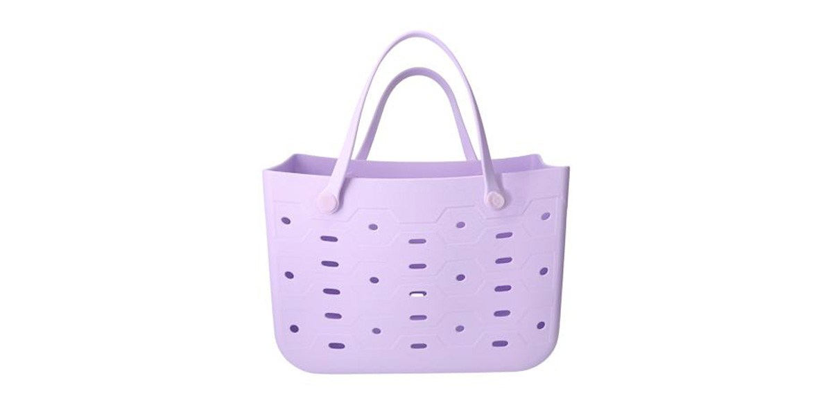 Eva Tote Bag-Purple