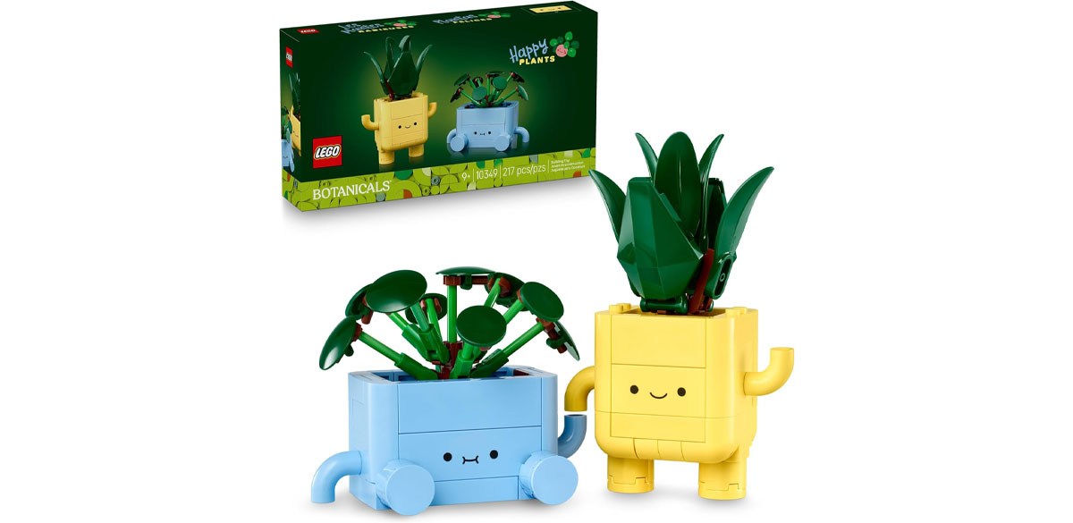 LEGO Botanicals Happy Plants Building Toy