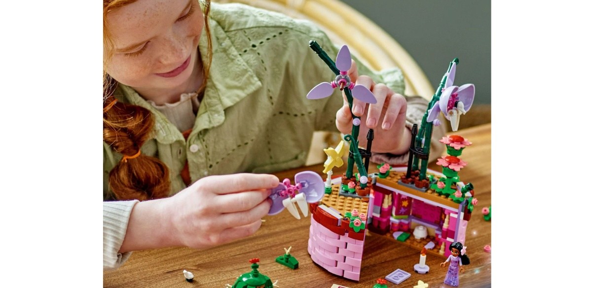 LEGO Disney Encanto Isabela’s Flowerpot, Buildable Orchid Flower Toy for Kids