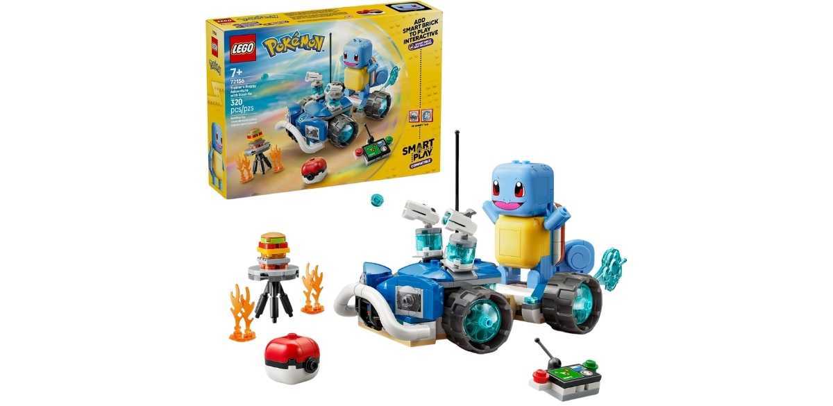 LEGO Pokémon SMART Play_Trainer's Buggy Adventure with Squirtle