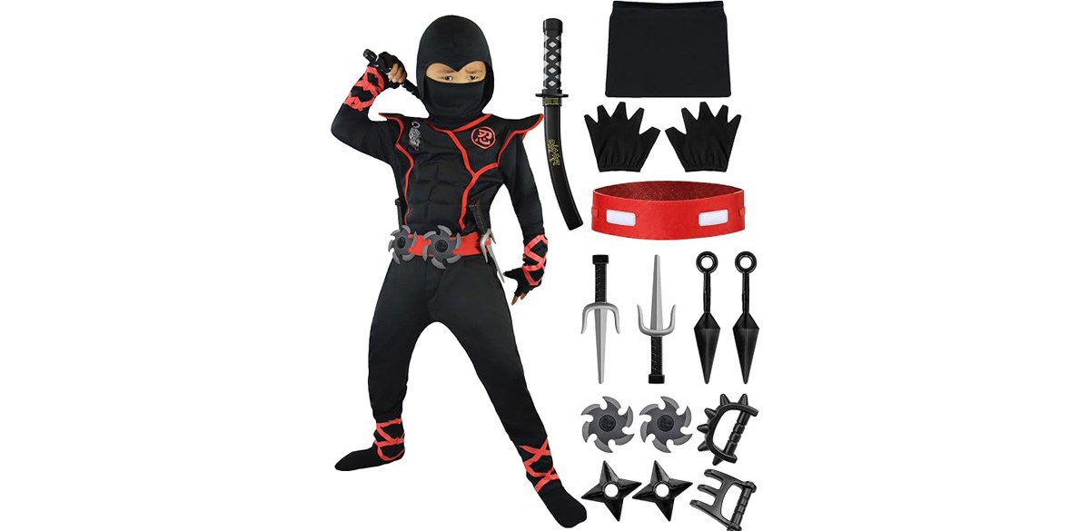 Spooktacular Creations Halloween Ninja Costume
