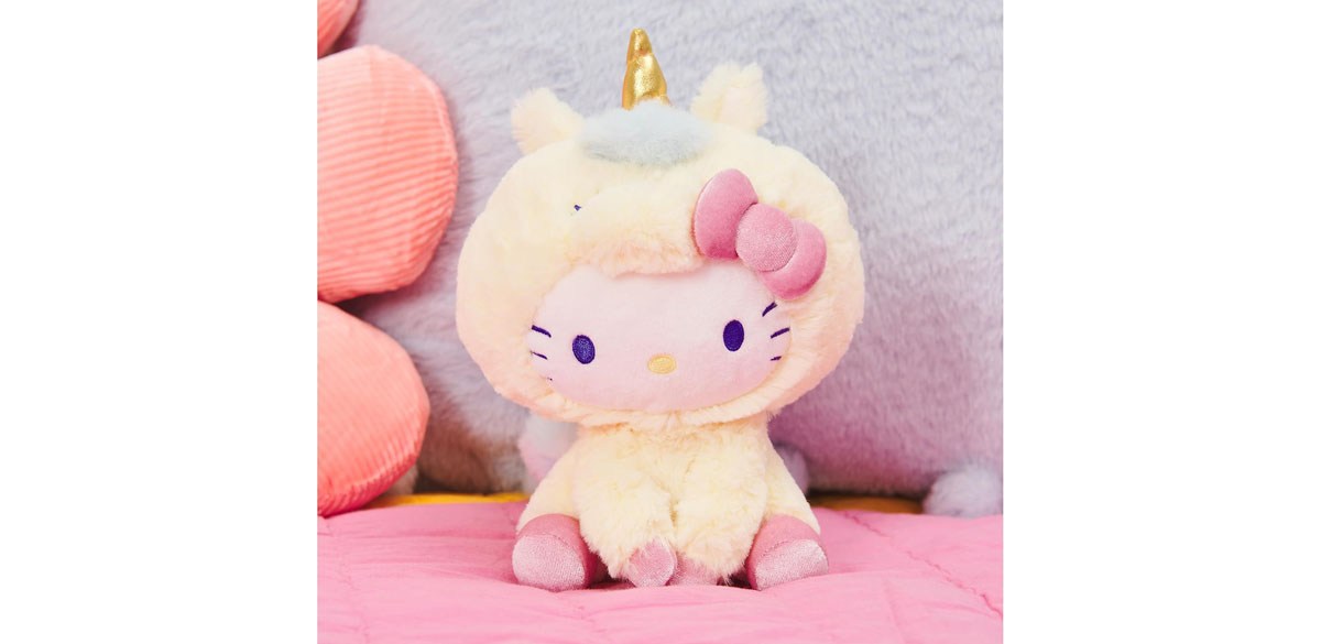 GUND Sanrio Hello Kitty Unicorn Plush Toy