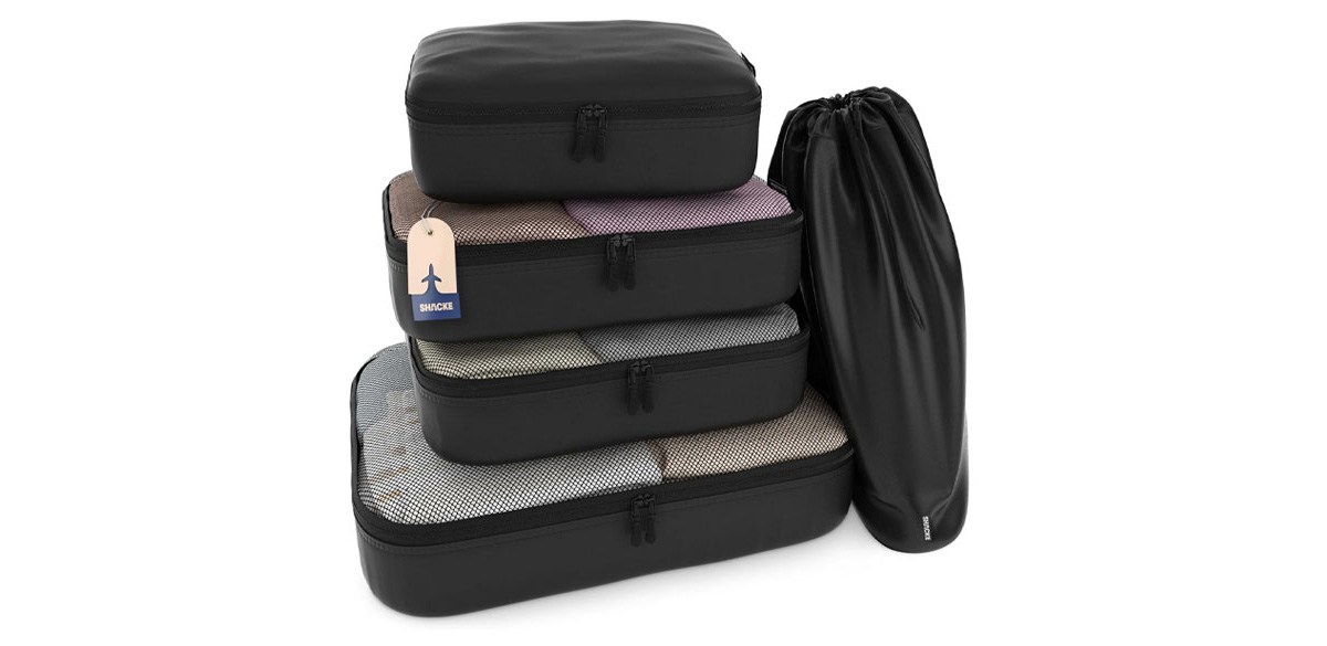 Shacke Packing Cubes for Travel