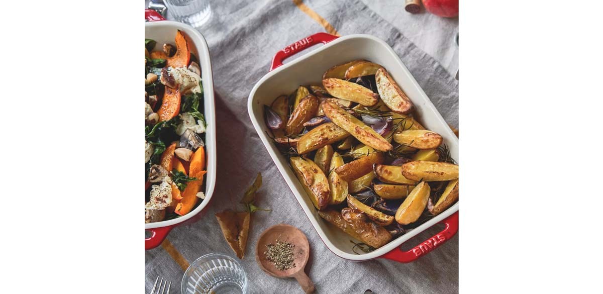 STAUB Ceramic 2-pc Rectangular Baking Dish Set