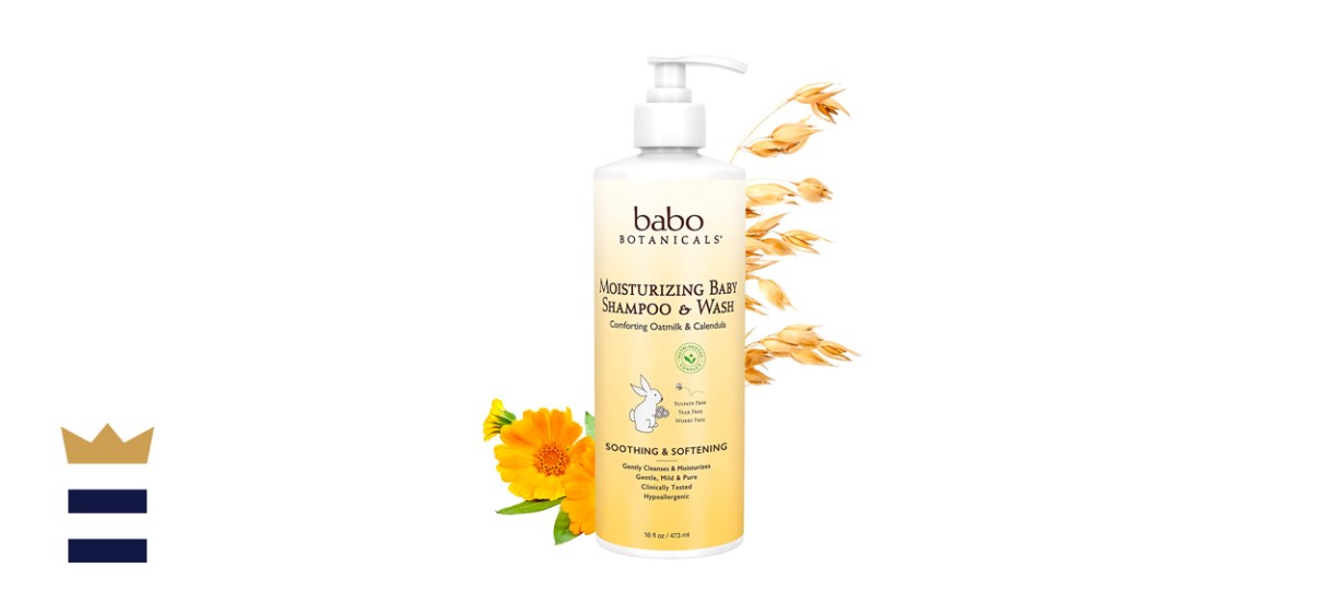 Babo Botanicals Moisturizing Baby 2-in-1 Shampoo &amp; Wash