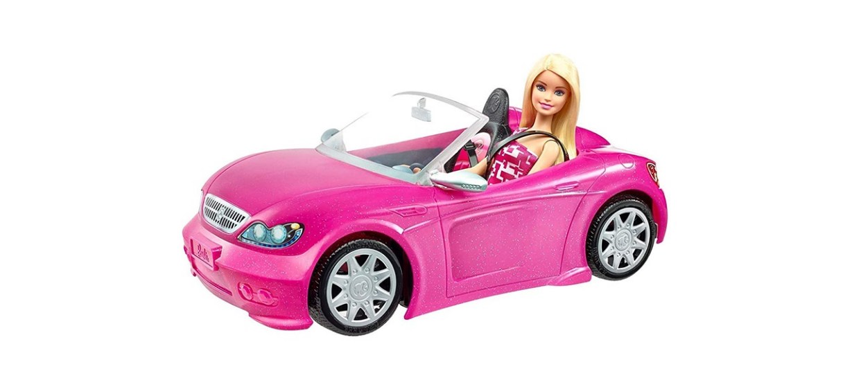 Barbie Glam Convertible and Doll Pack