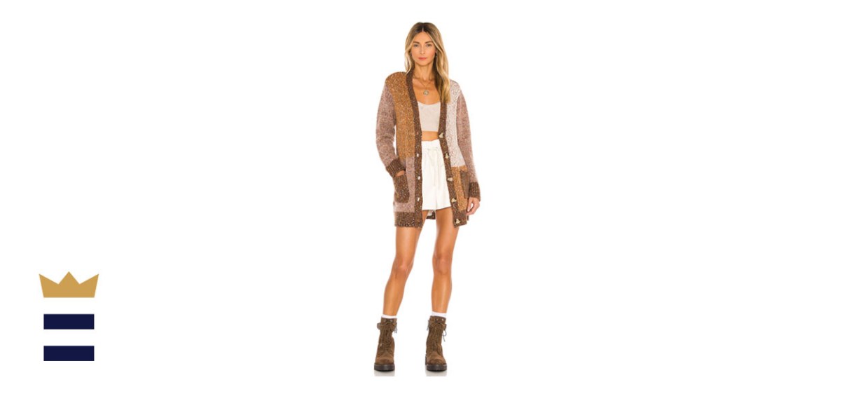 BB Dakota By Steve Madden Back to Block Cardigan