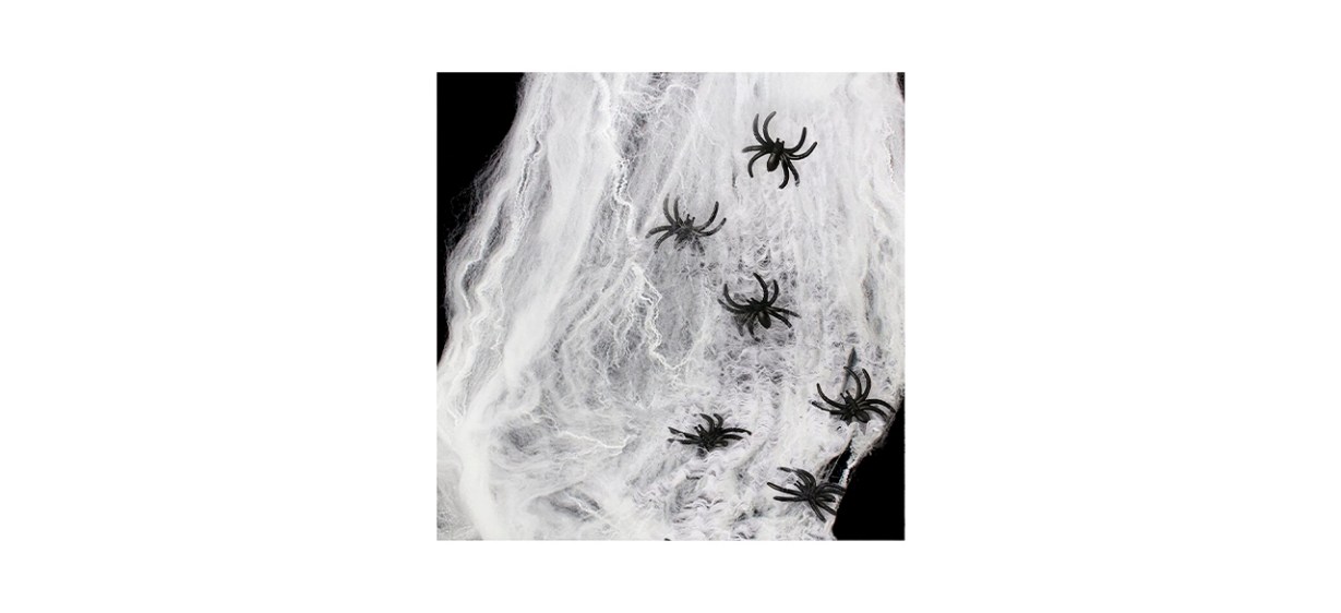 Best AOSTAR Halloween Stretch Spider Webs
