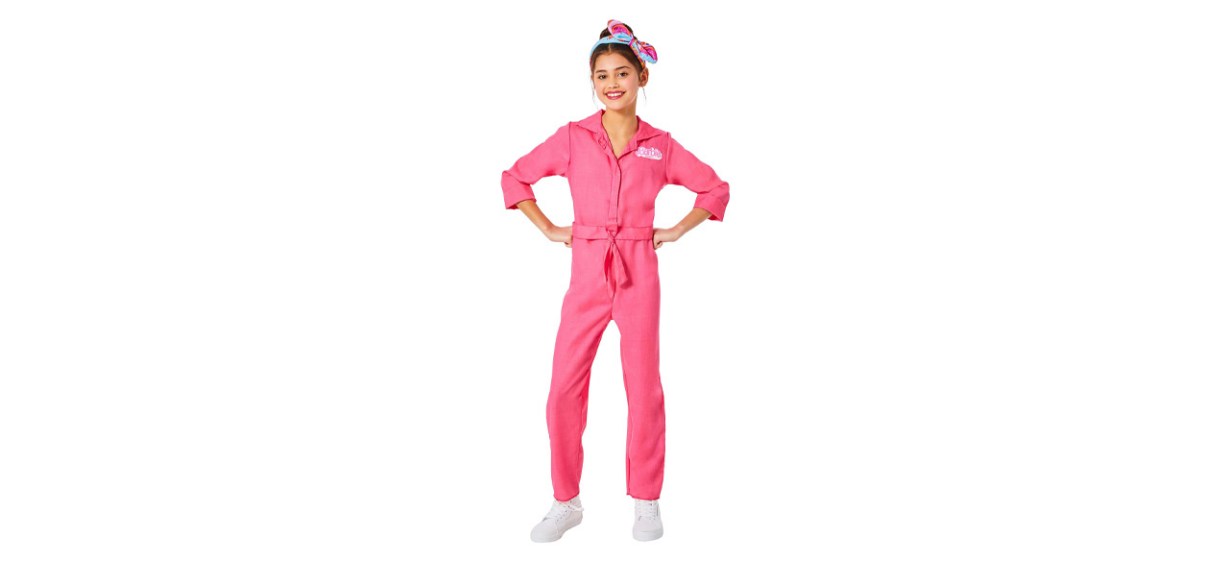 Best Barbie Movie Pink Jumpsuit Costume