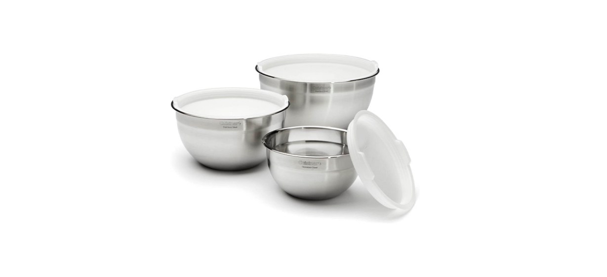 Best Cuisinart Stainless Steel Mixing Bowls with Lids