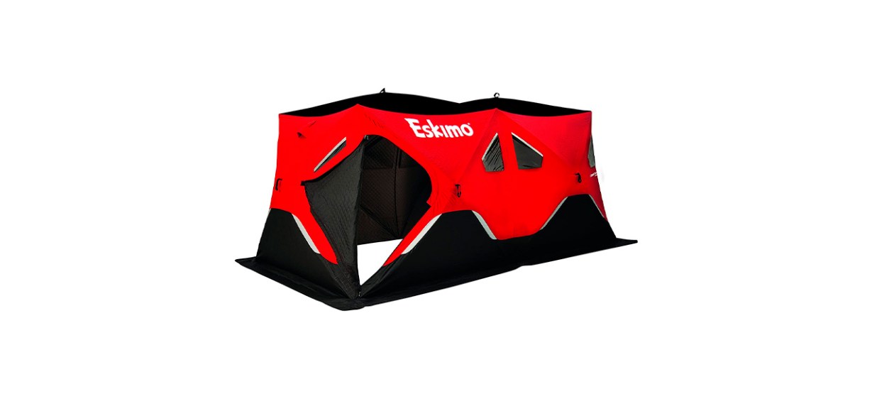 Best Eskimo FatFish 9416i Insulated Portable Pop-Up Ice Fishing Shelter