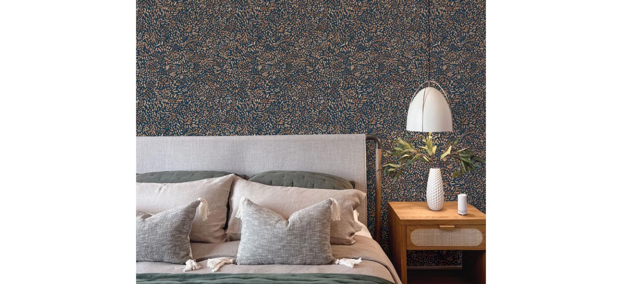 Tempaper and Co. Brushstroke Garden Peel and Stick Wallpaper